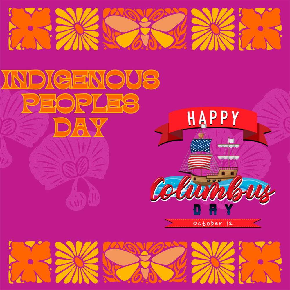  Indigenous Peoples Day and Columbus Day Image